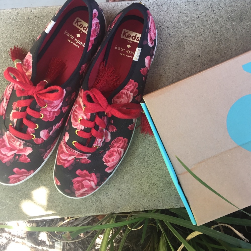 Gently used Keds x Kate Spade shoes